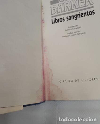 Libros de segunda mano: LIBROS SANGRIENTOS, CLIVE BARKER - Foto 3