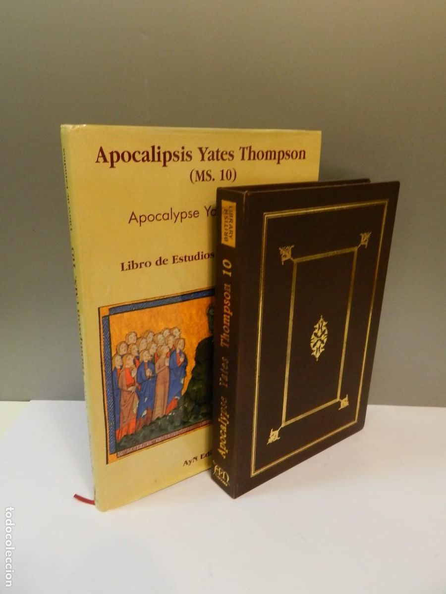 Libros de segunda mano: FACSIMIL APOCALIPSIS YATES THOMPSON ED AYN 2008 LIBRO DE ESTUDIOS C&Oacute;DICE MINIADO ILUMINADO - Foto 1