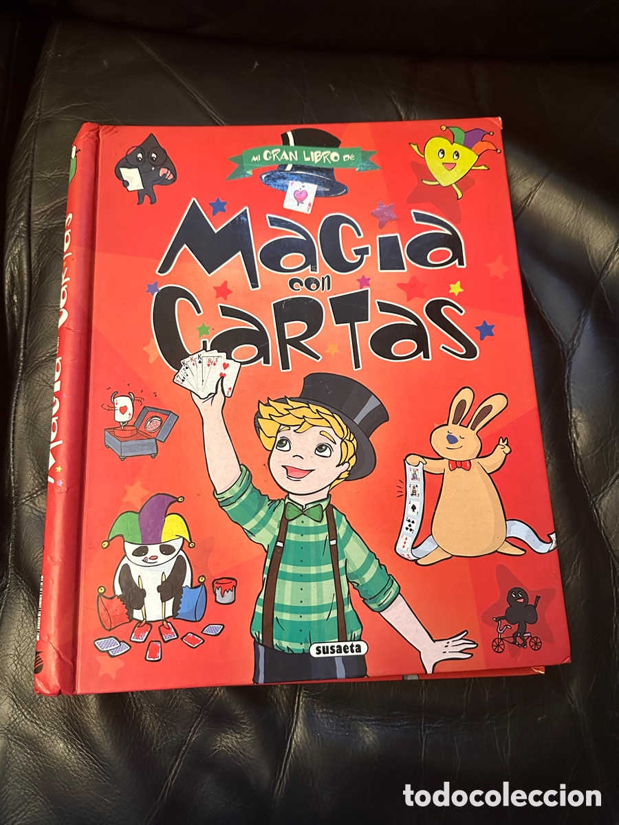 Libros de segunda mano: Magia con cartas, editorial Susaeta - Foto 1