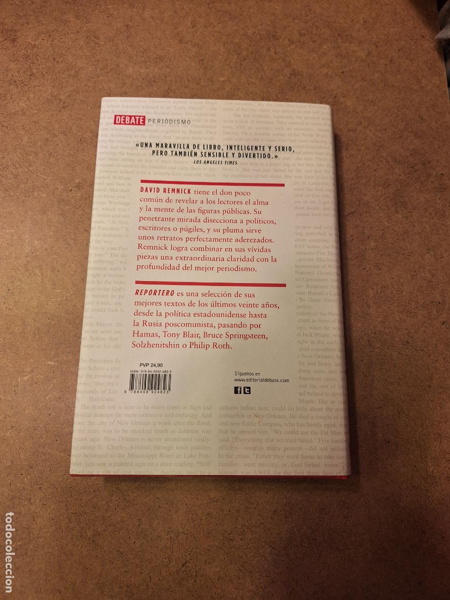 Libros de segunda mano: Reportero - David Remnick - Foto 2