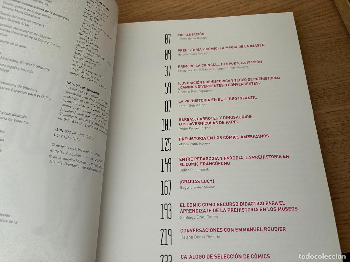 Libros de segunda mano: PREHISTORIA Y COMIC / 2016 / Expo Bonet y Pons - Foto 2