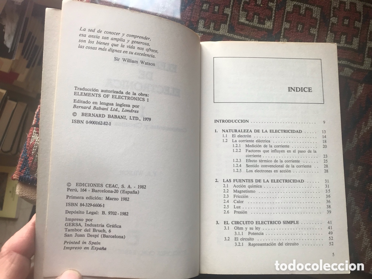 Libros de segunda mano: Elementos de electr&oacute;nica 1, 2 y 5. CEAC. F. A. Wilson - Foto 5