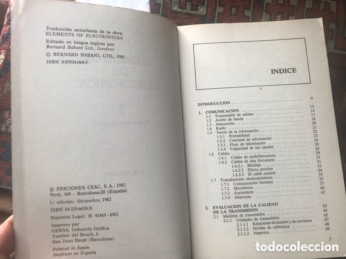 Libros de segunda mano: Elementos de electr&oacute;nica 1, 2 y 5. CEAC. F. A. Wilson - Foto 16