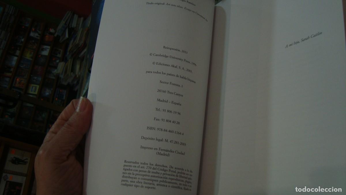 Libros de segunda mano: Del arte a la idea. - Morgan, Robert C.. - Foto 3