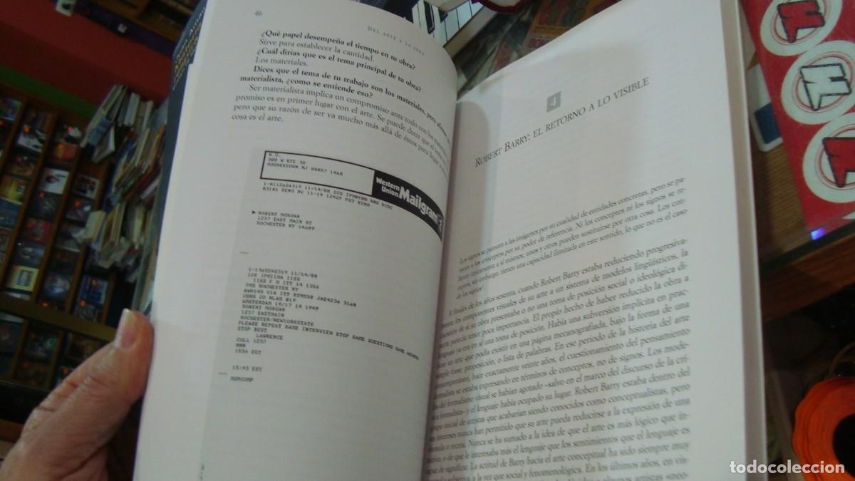Libros de segunda mano: Del arte a la idea. - Morgan, Robert C.. - Foto 5