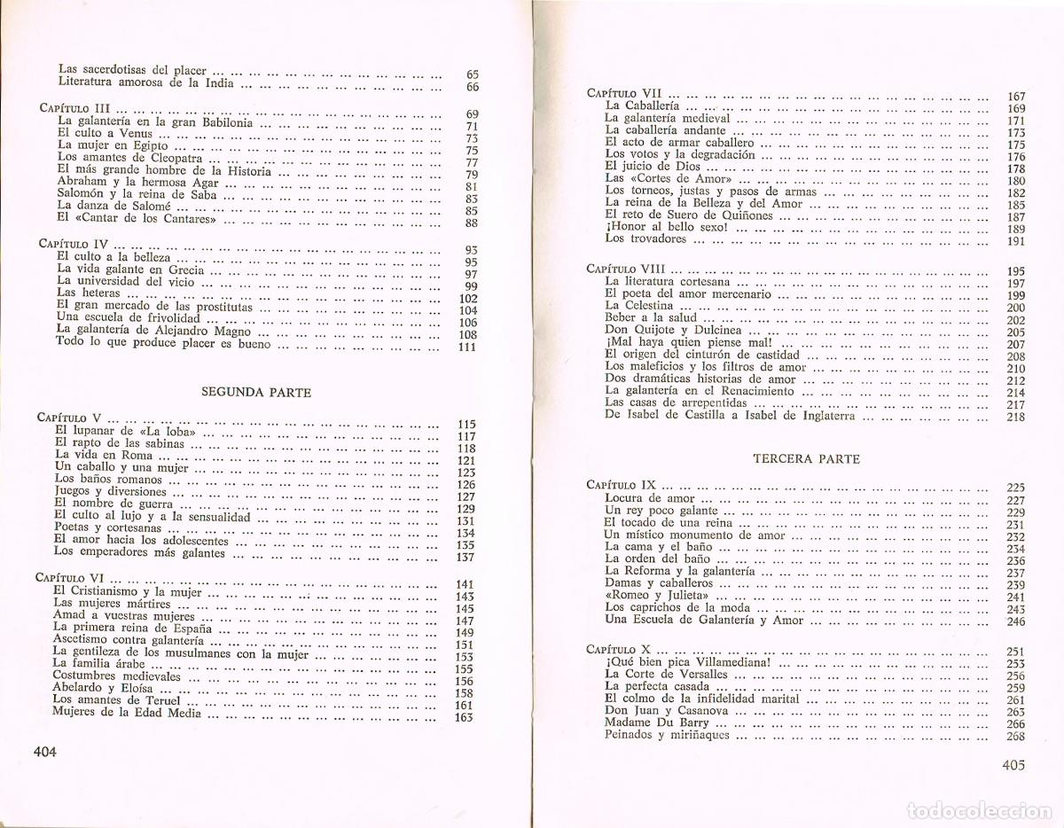 Libros de segunda mano: Historia de la galanter&iacute;a (J.L. Mart&iacute;nez-Quiroga) - Foto 2