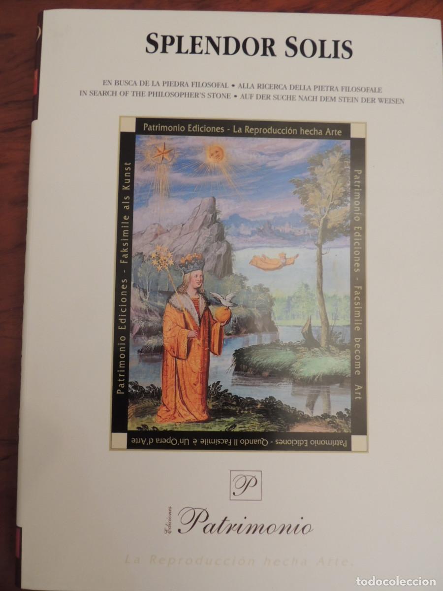 Libros de segunda mano: ESPLENDOR SOLIS.LIBRO ESTUDIO,NO FACSIMIL EDIT.PATRIMONIO. 34X25,316PP,ILUST.2009,4 IDIOMAS