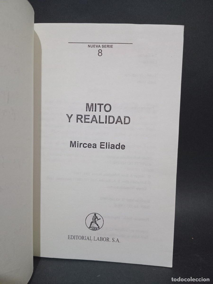 Libros de segunda mano: MIRCEA ELIADE - MITO Y REALIDAD - 1992 - Foto 3