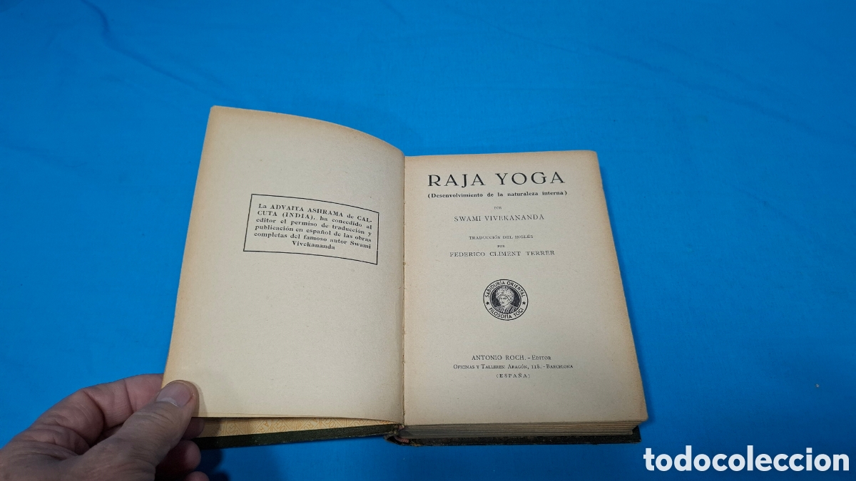 Libros de segunda mano: RAJA YOGA - SWAMI VIVEKANANDA - Foto 2