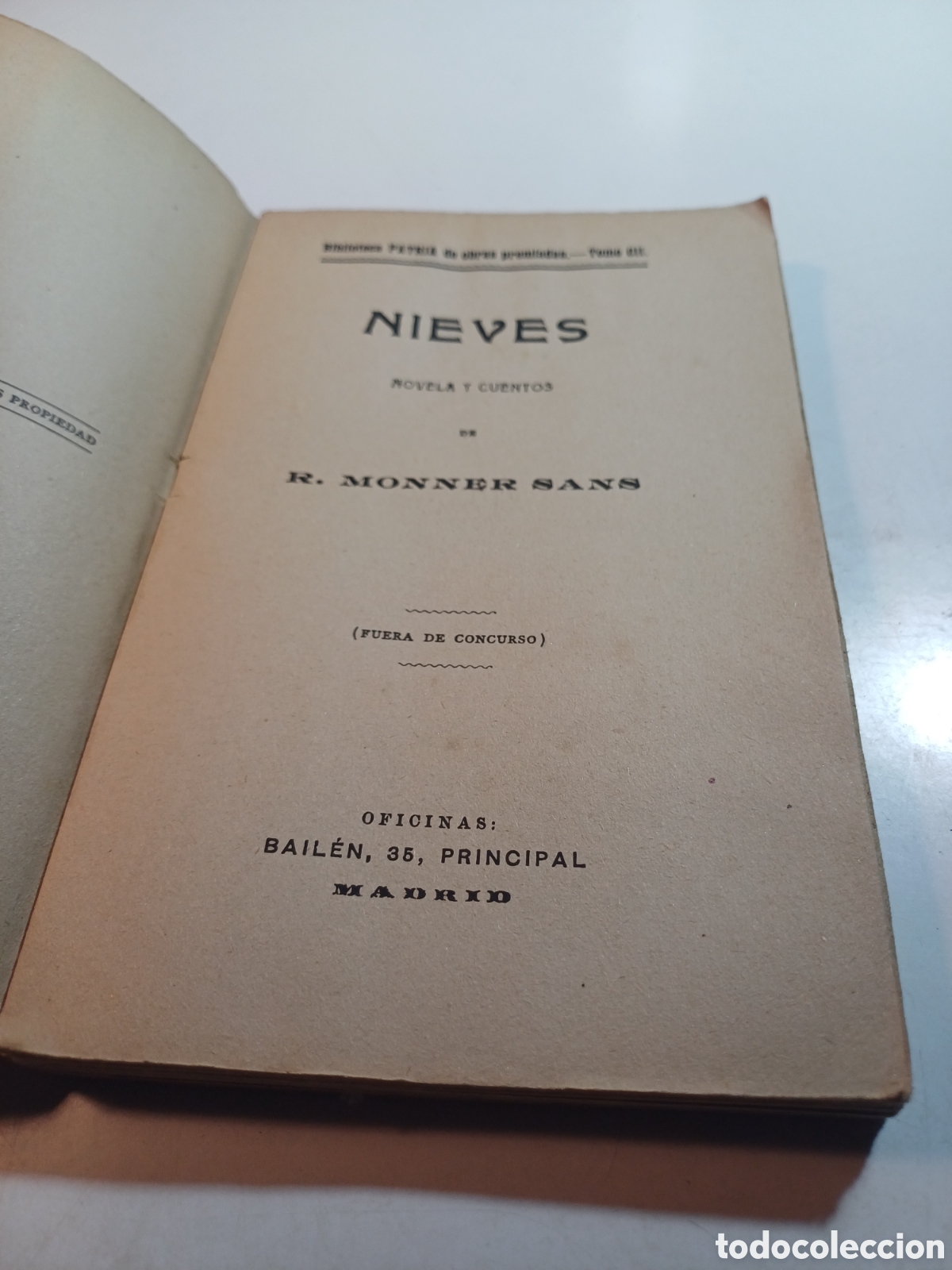 Libros de segunda mano: Nieves Monner Sans biblioteca patria - Foto 4