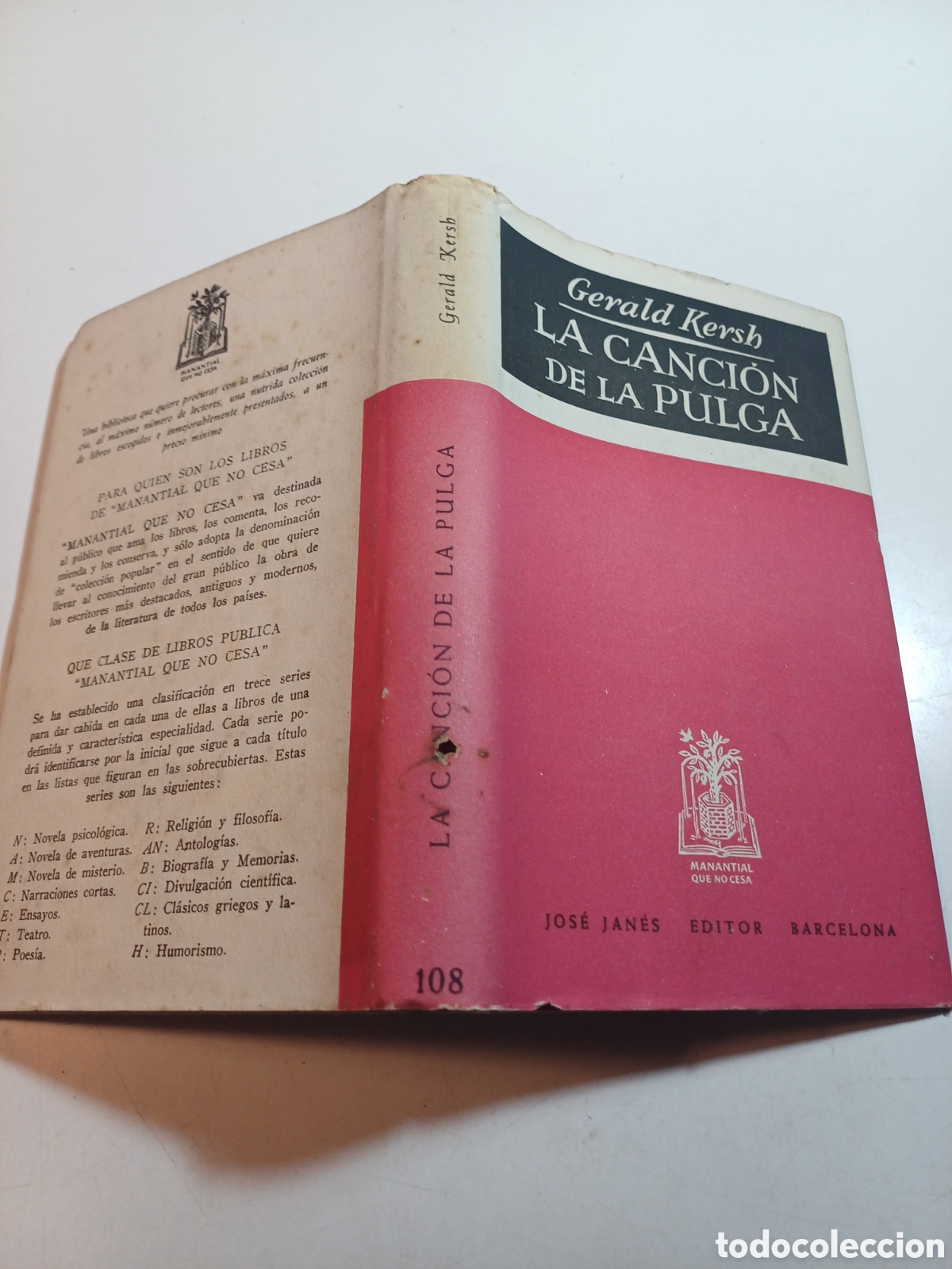 Libros de segunda mano: La canci&oacute;n de la pulga 1949 Gerald Kerch - Foto 2