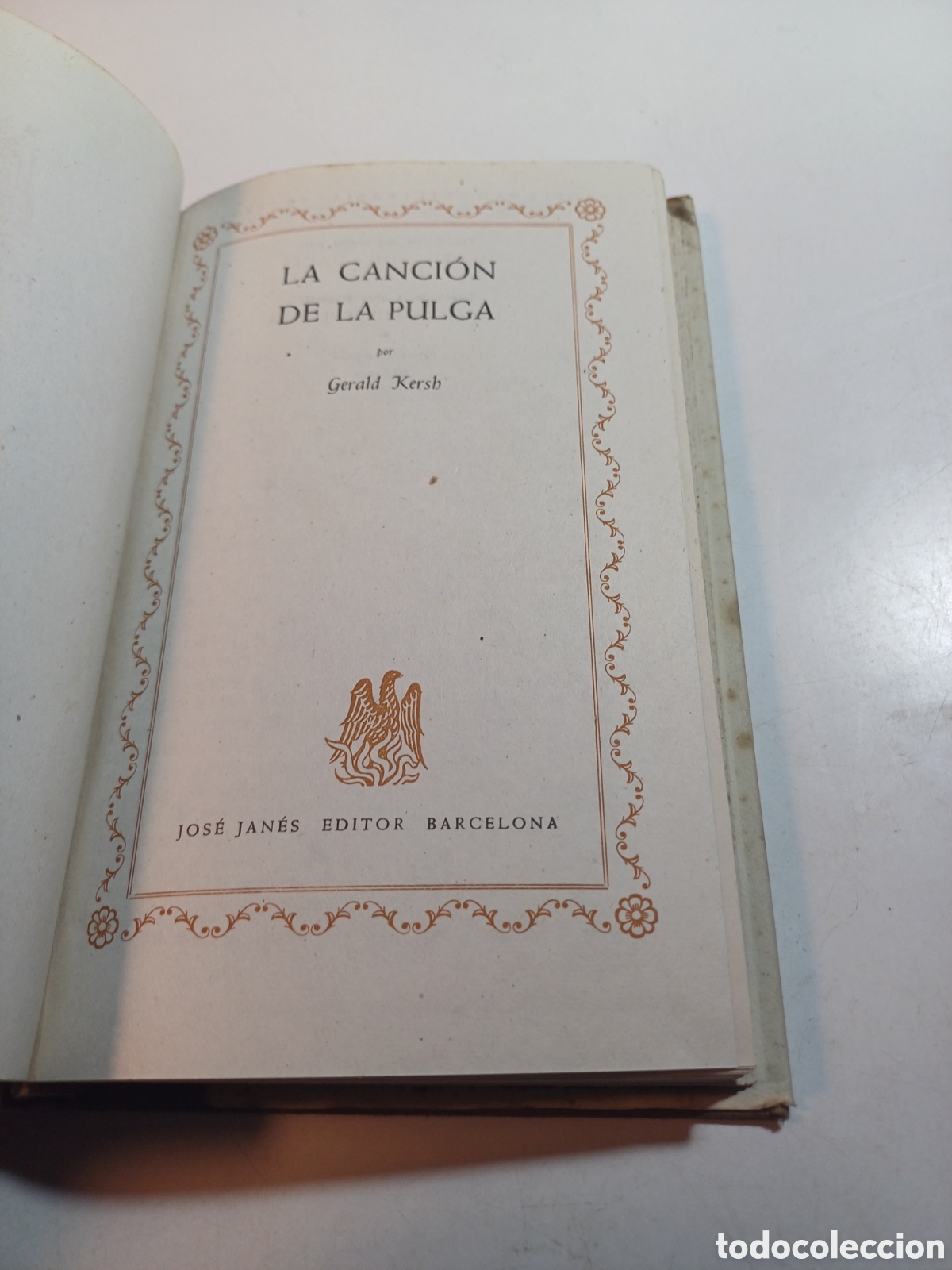 Libros de segunda mano: La canci&oacute;n de la pulga 1949 Gerald Kerch - Foto 4