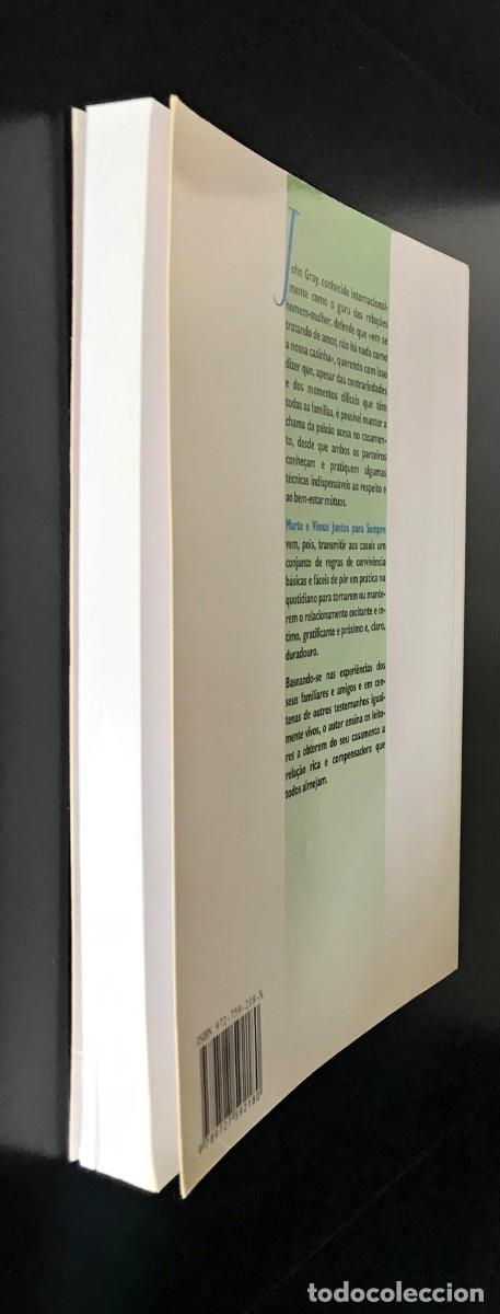 Libros de segunda mano: Marte e V&eacute;nus juntos para sempre de John Gray - Foto 6