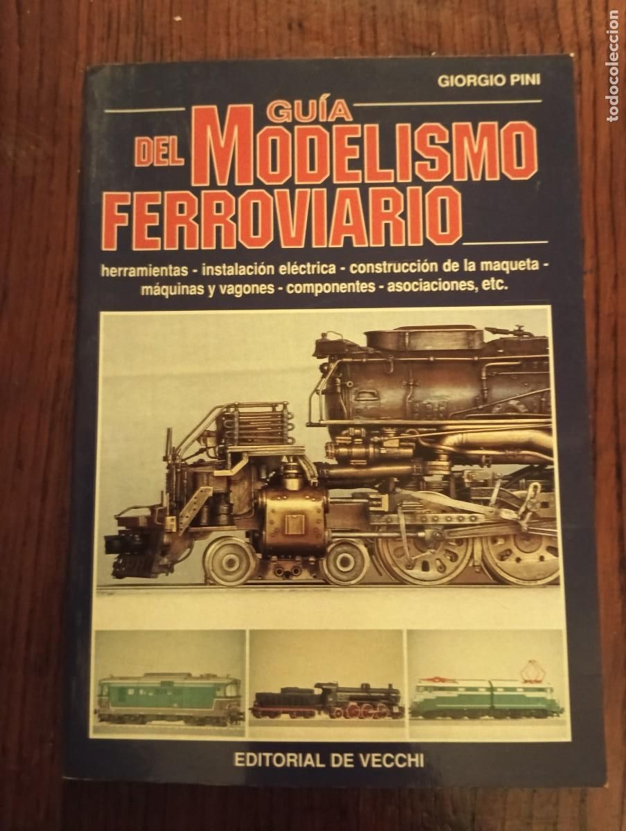 Libros de segunda mano: GUIA DEL MODELISMO FERROVIARIO - GIORGIO PINI. - Foto 1