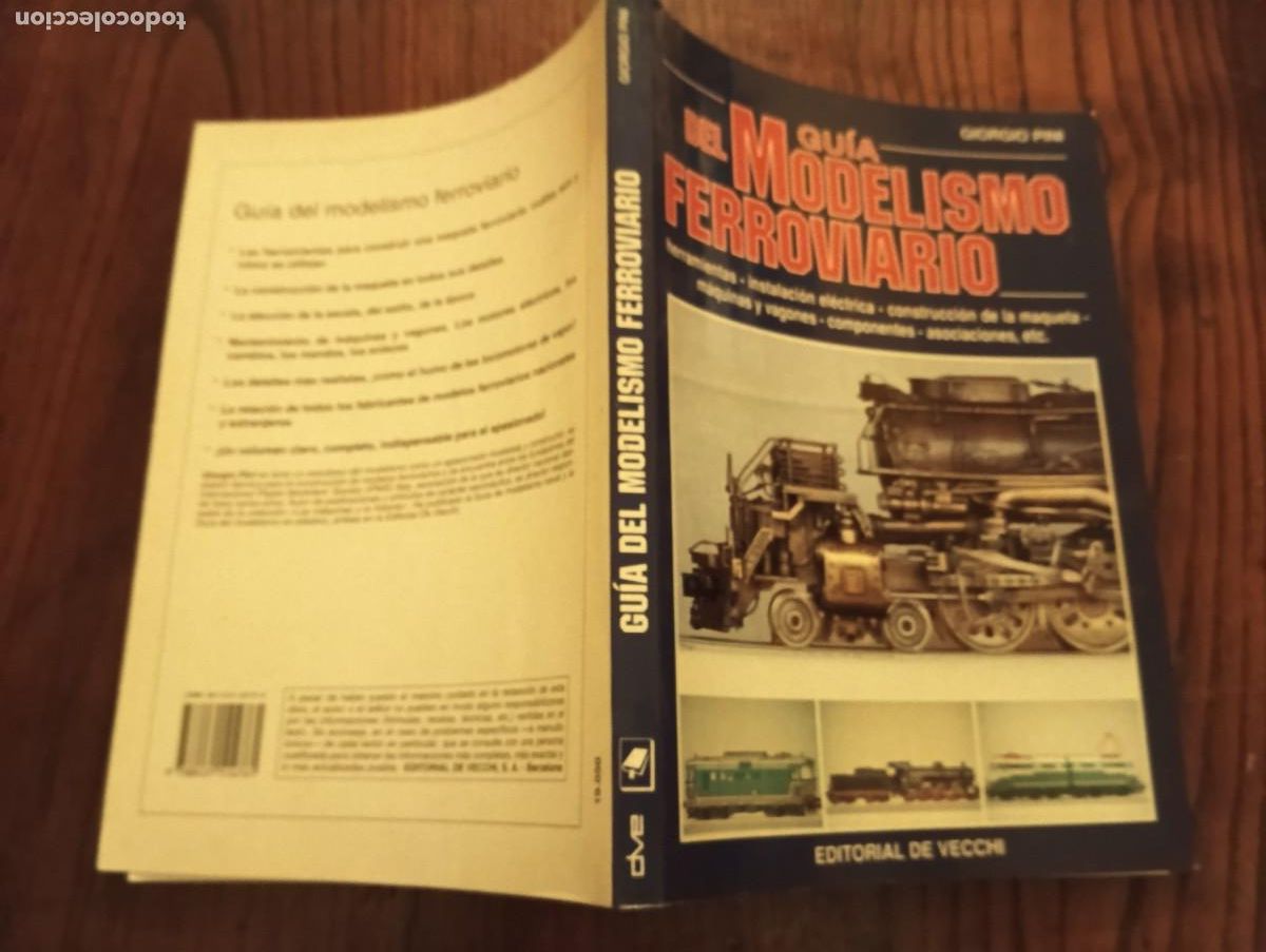 Libros de segunda mano: GUIA DEL MODELISMO FERROVIARIO - GIORGIO PINI. - Foto 2