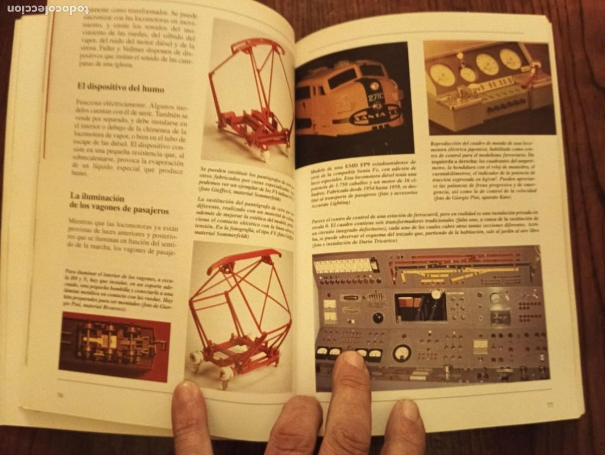 Libros de segunda mano: GUIA DEL MODELISMO FERROVIARIO - GIORGIO PINI. - Foto 5