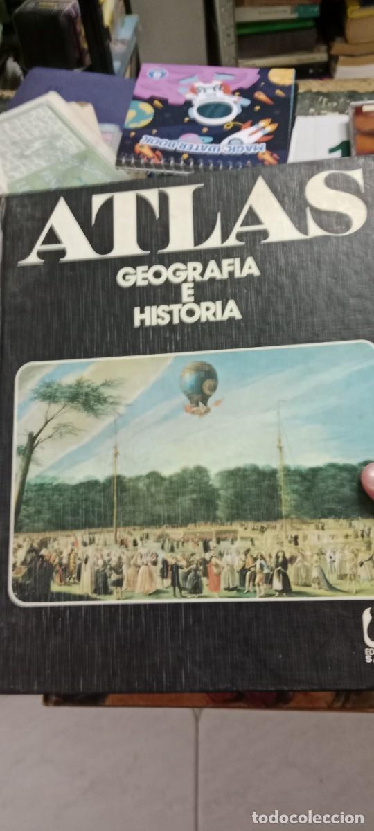 Libros de segunda mano: B-PAU LIBRO ATLAS GEOGRAFIA E HISTORIA - Foto 1