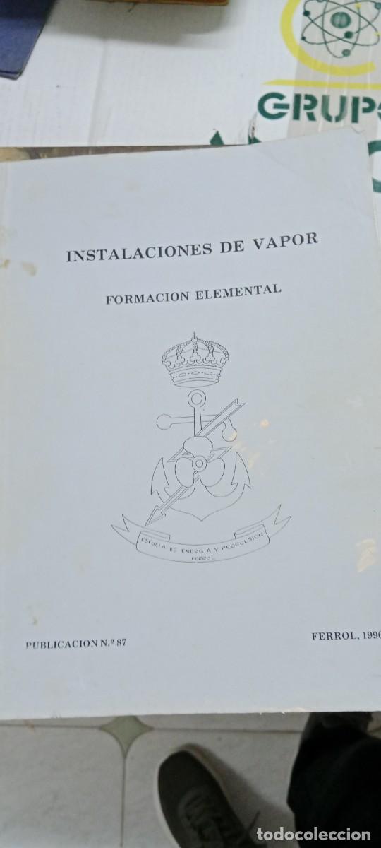 Libros de segunda mano: B-PAU LIBRO INSTALACIONES DE VAPOR - Foto 1