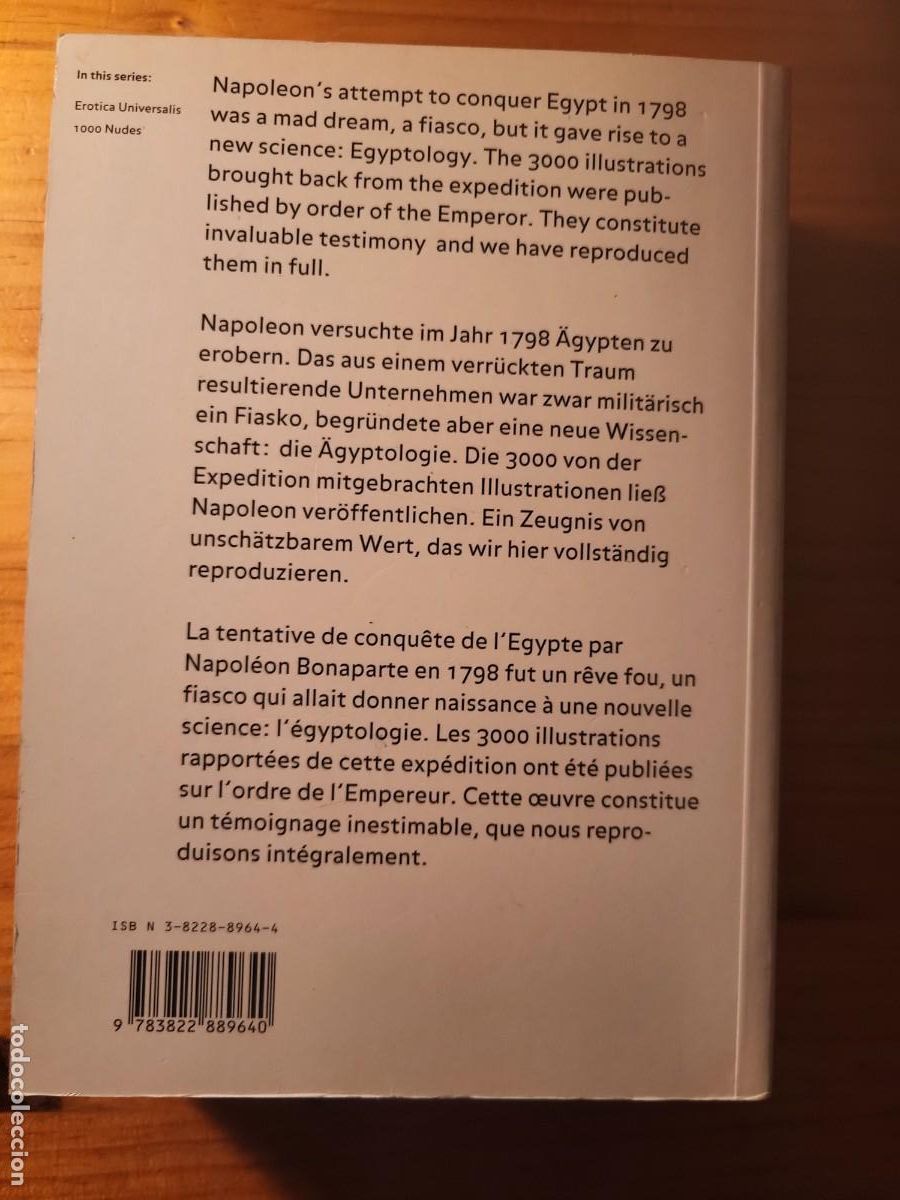 Libros de segunda mano: DESCRIPTION DE LEGYPTE. TASCHEN - Foto 2