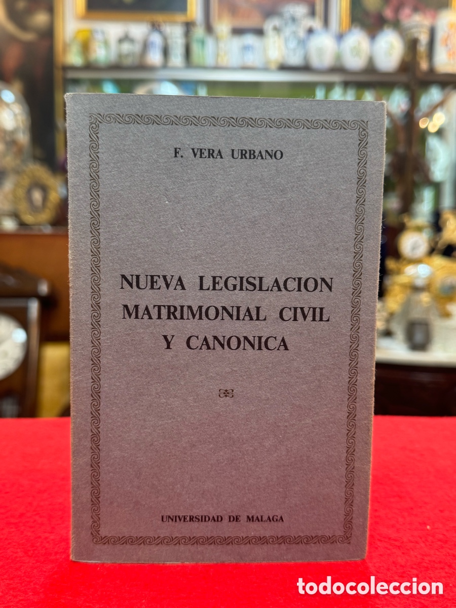 Libros de segunda mano: NUEVA LEGISLACI&Oacute;N MATRIMONIAL CIVIL Y CAN&Oacute;NICA. - Foto 2