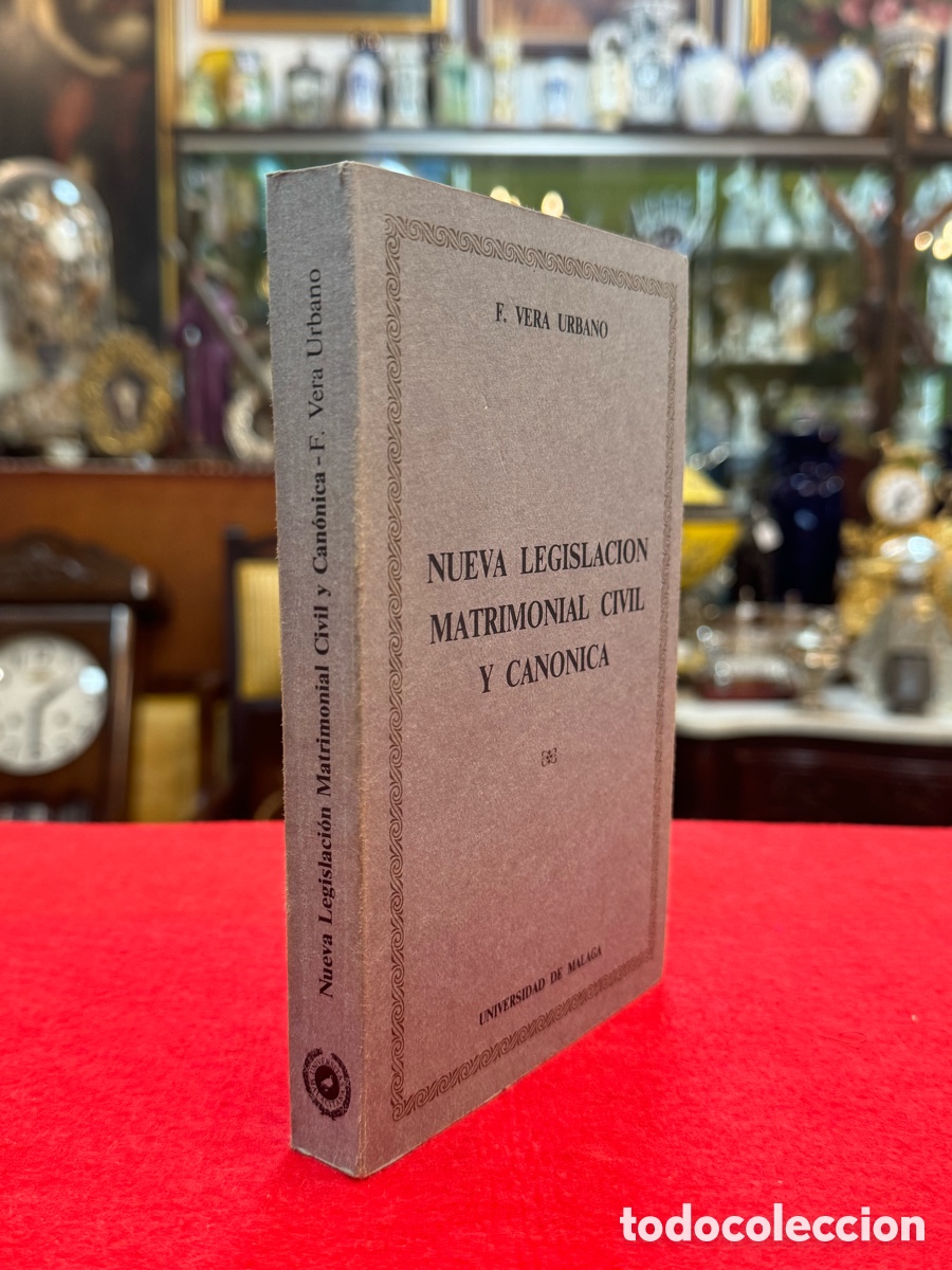 Libros de segunda mano: NUEVA LEGISLACI&Oacute;N MATRIMONIAL CIVIL Y CAN&Oacute;NICA. - Foto 1