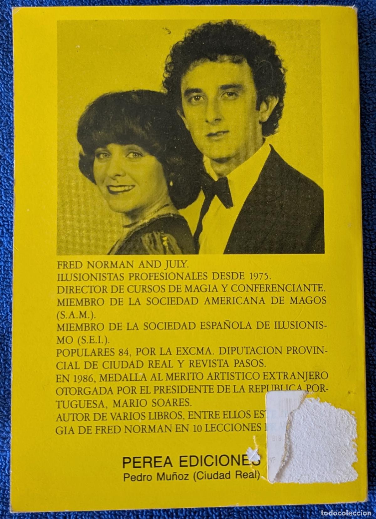 Libros de segunda mano: Magia - Fred Norman - Editorial Perea (1989) - Foto 2