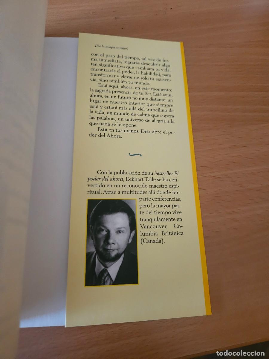 Libros de segunda mano: ECKHART TOLLE - Practicando el poder del Ahora - 2009 Espiritualidad Crecimiento personal Meditaci&oacute;n - Foto 6