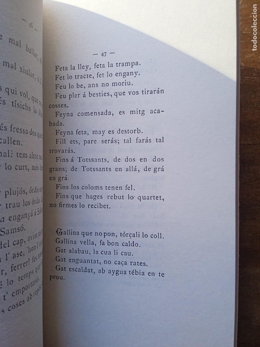 Libros de segunda mano: Ram&oacute;n Font, refranys de la llengua catalana - Foto 3