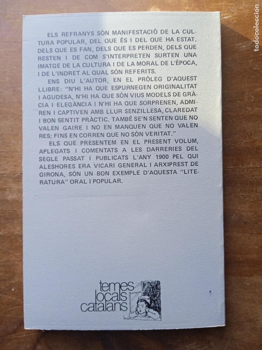 Libros de segunda mano: Ram&oacute;n Font, refranys de la llengua catalana - Foto 5