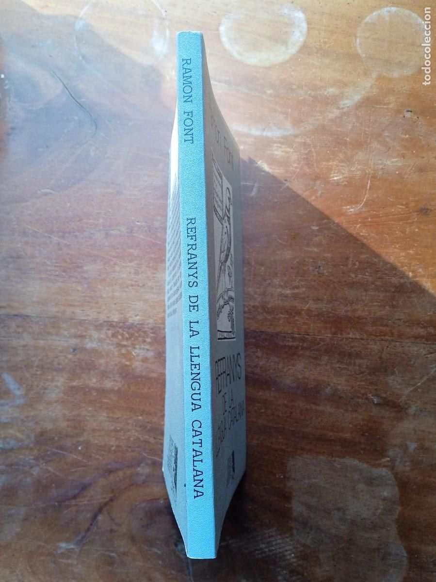 Libros de segunda mano: Ram&oacute;n Font, refranys de la llengua catalana - Foto 6