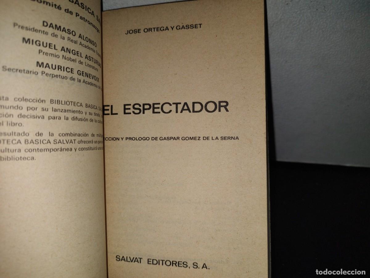 Libros de segunda mano: 121- EL ESPECTADOR - JOS&Eacute; ORTEGA Y GASSET - Foto 4