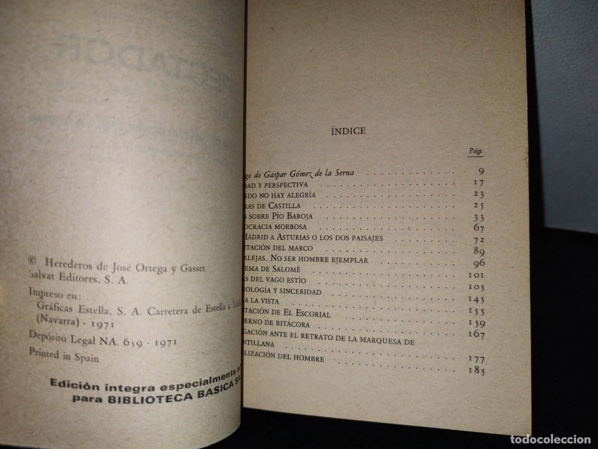 Libros de segunda mano: 121- EL ESPECTADOR - JOS&Eacute; ORTEGA Y GASSET - Foto 5