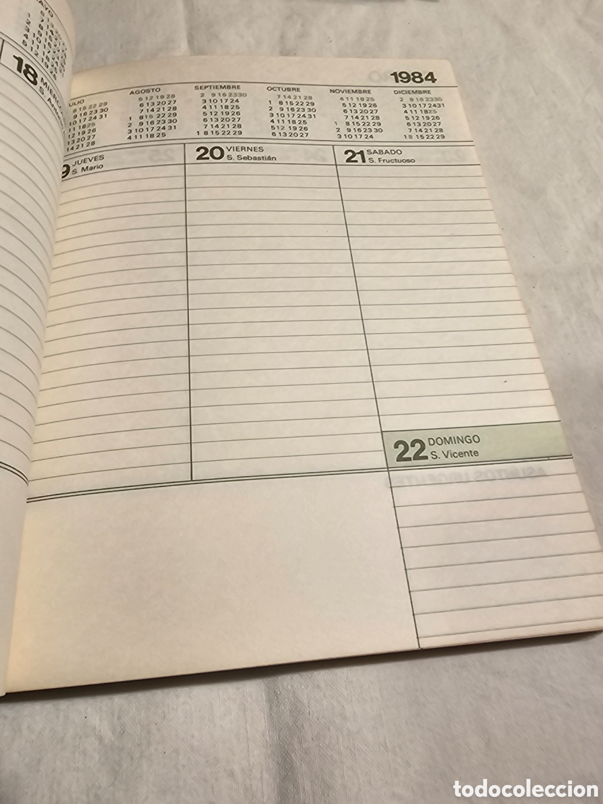 Libros de segunda mano: AGENDA DE LA MUJER 1984 CAJA DE MADRID - Foto 4