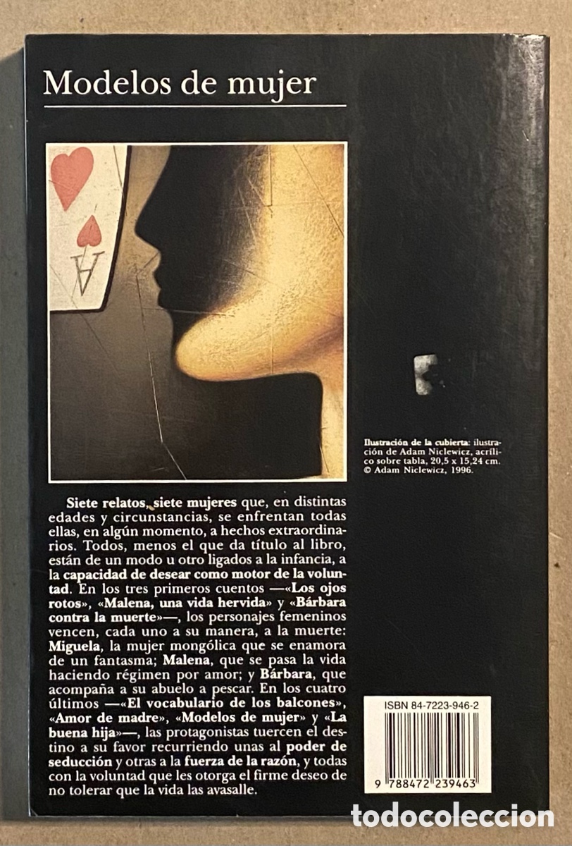 Libros de segunda mano: MODELOS DE MUJER. ALMUDENA GRANDES. TUSQUETS EDITORES 1996. - Foto 5