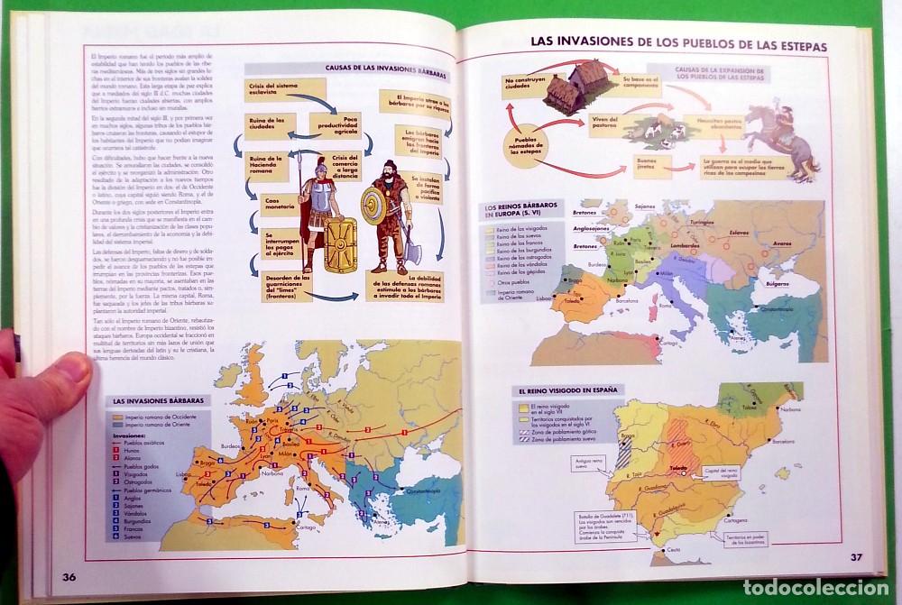 Libros de segunda mano: Atlas hist&oacute;rico - Ediciones SM - Foto 3