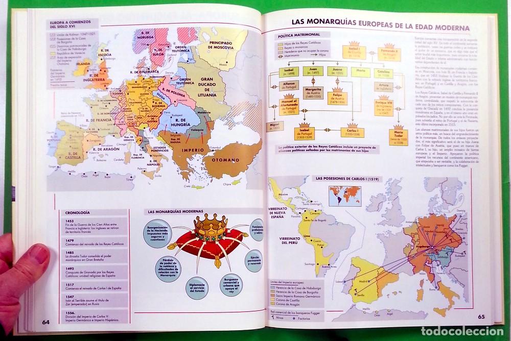 Libros de segunda mano: Atlas hist&oacute;rico - Ediciones SM - Foto 7
