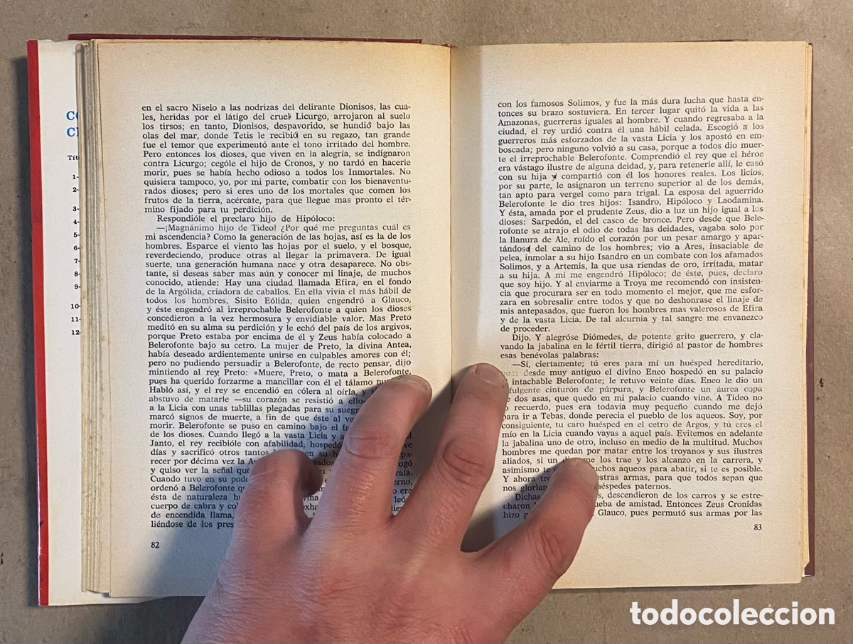 Libros de segunda mano: LA ILIADA. HOMERO. EDITORIAL ANTALBE 1979. - Foto 3