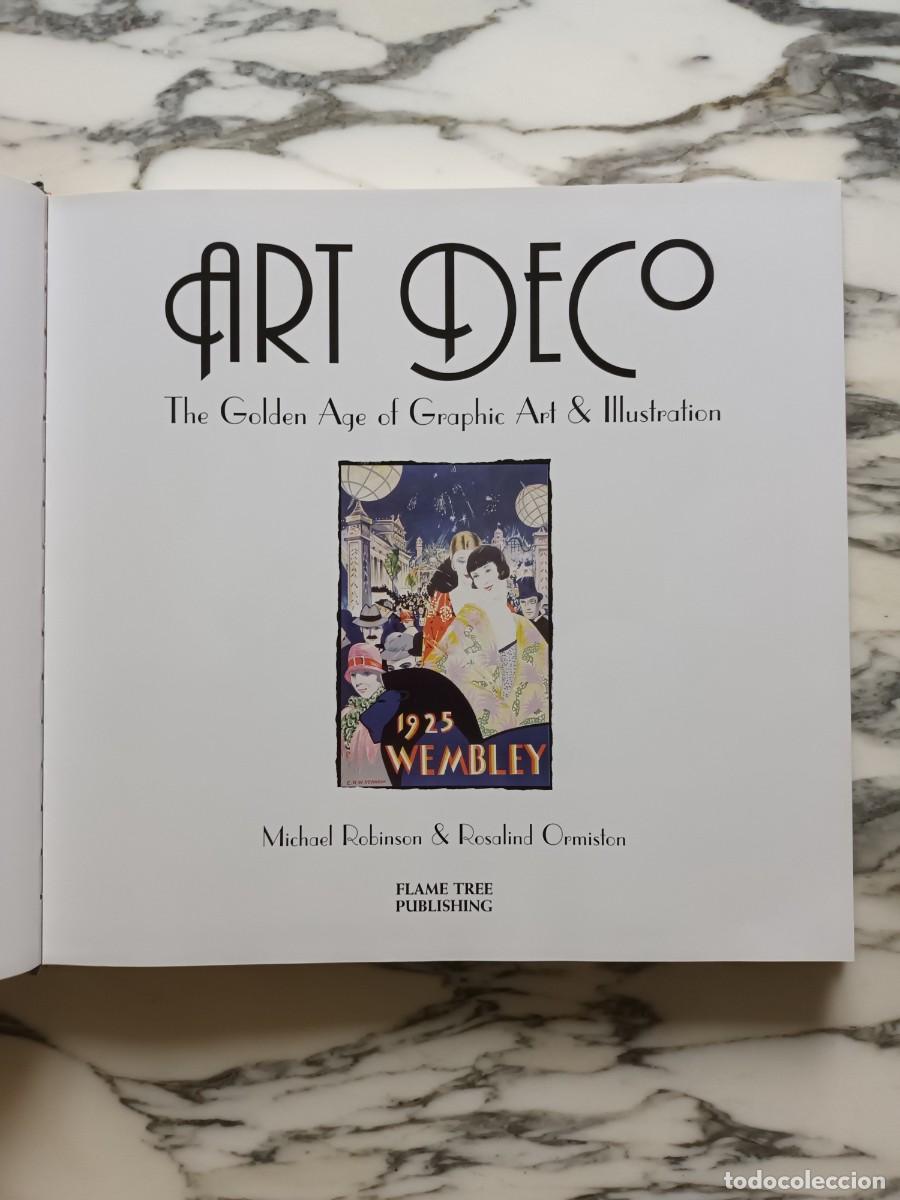 Libros de segunda mano: ART DECO - GRAPHIC ART & ILLUSTRATION - M. ROBINSON & R. ORMISTON - 2008 - Foto 2