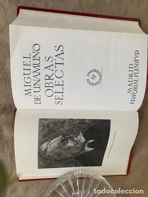 Libros de segunda mano: Unamuno. Obras Selectas. - Foto 3