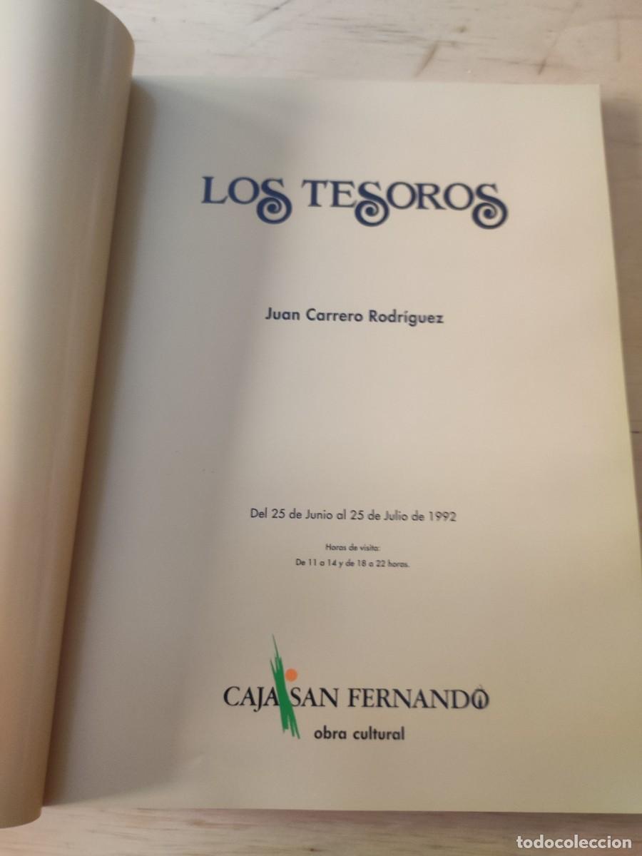 Libros de segunda mano: Los Tesoros. Juan Carrero Rodr&iacute;guez - Foto 3