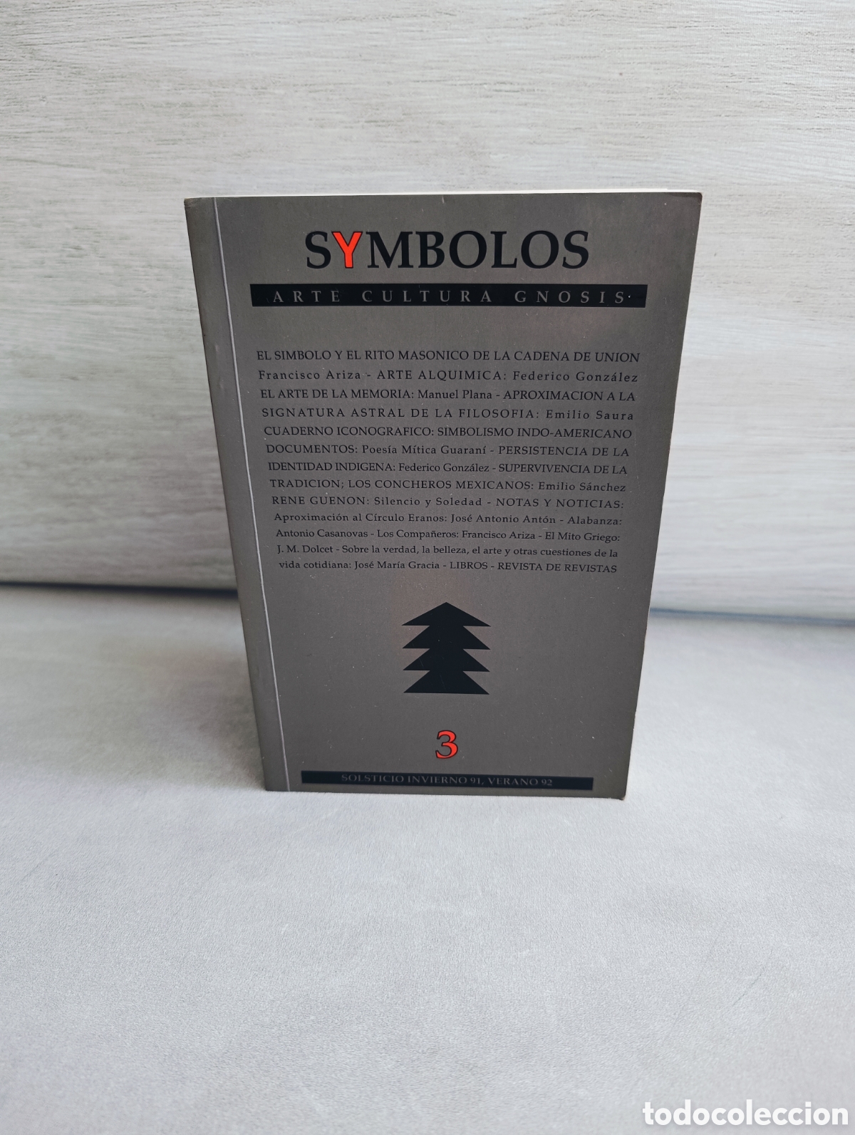 Gebrauchte B&uuml;cher: Symbolos. Arte, cultura, gnosis. N&uacute;mero 3.