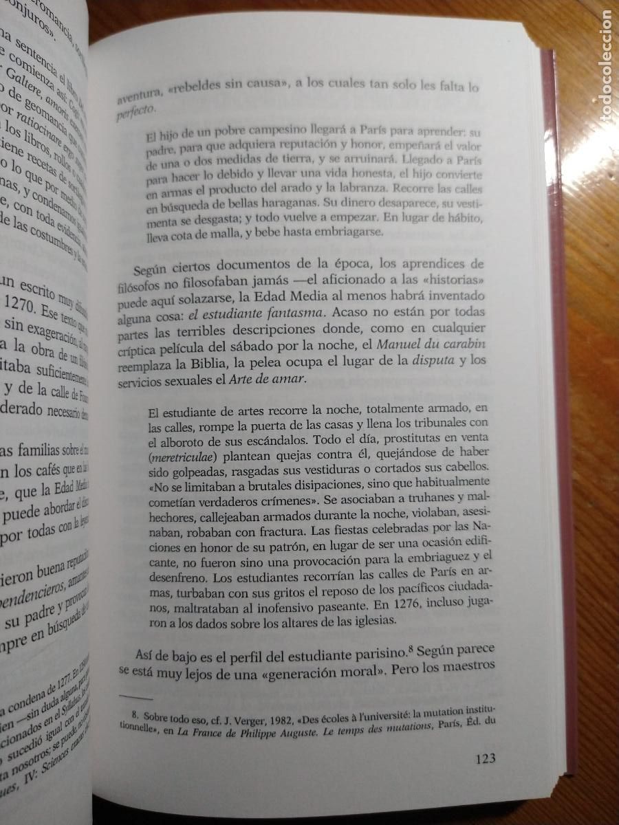 Libros de segunda mano: Pensar en la Edad Media - Alain de Libera - Foto 5