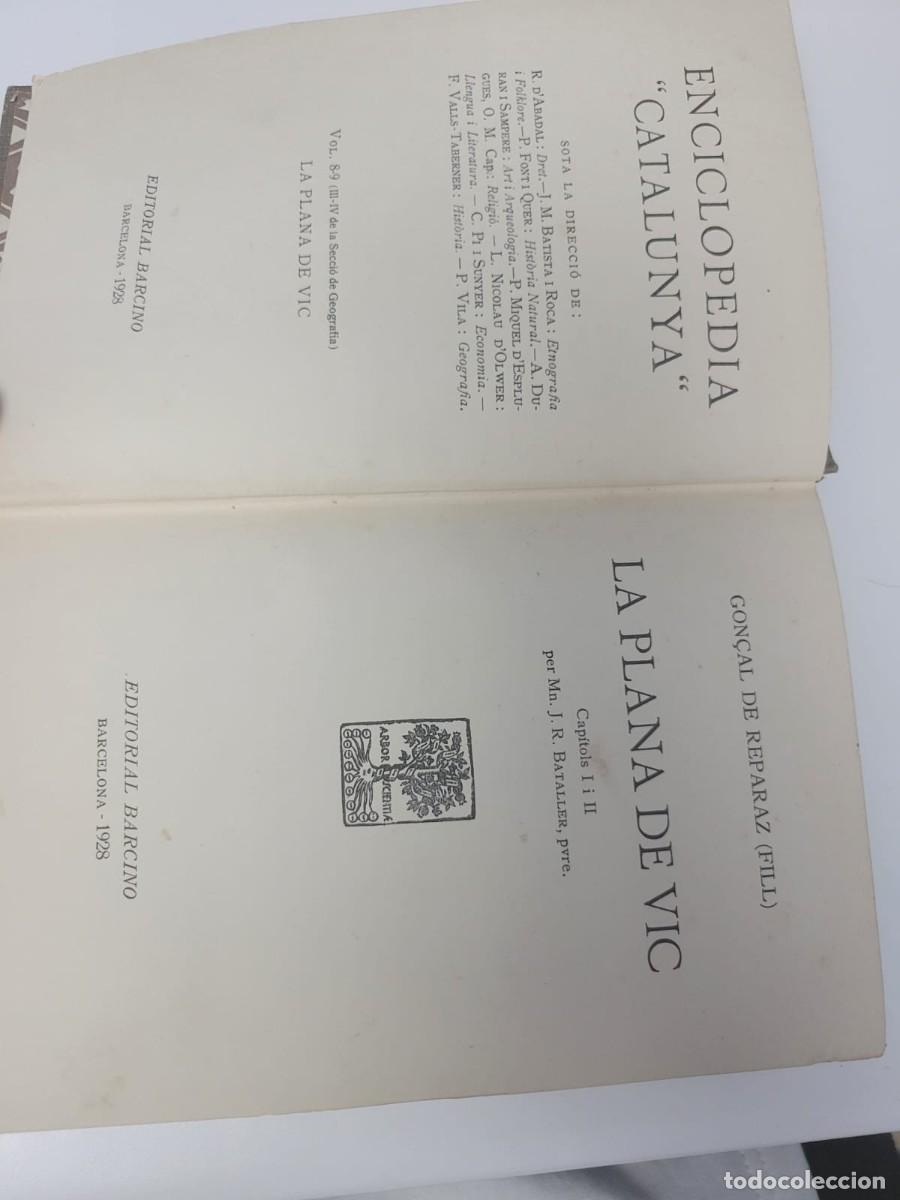 Libros de segunda mano: Enciclopedia Catalunya: La plana de Vic - Foto 1