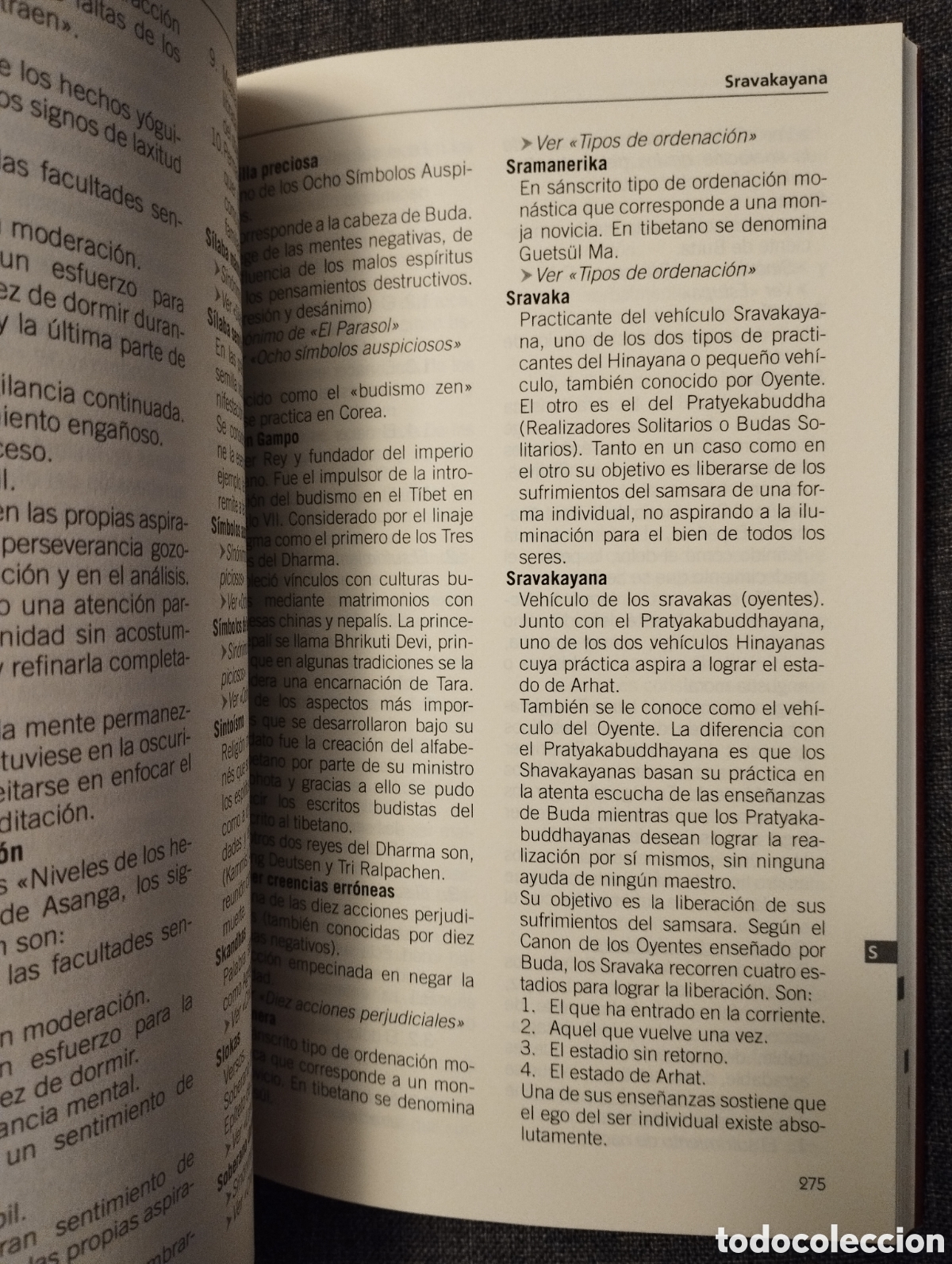 Libros de segunda mano: GLOSARIO DE TERMINOS BUDISTAS (JAUME TORNIL) - Foto 4