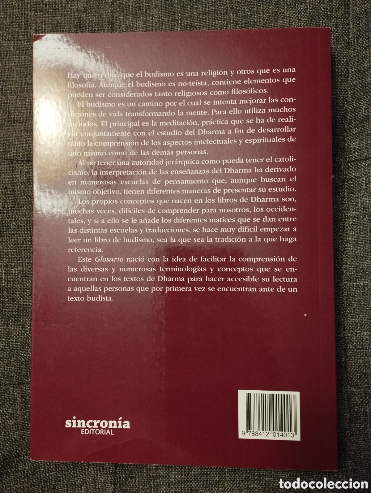 Libros de segunda mano: GLOSARIO DE TERMINOS BUDISTAS (JAUME TORNIL) - Foto 10
