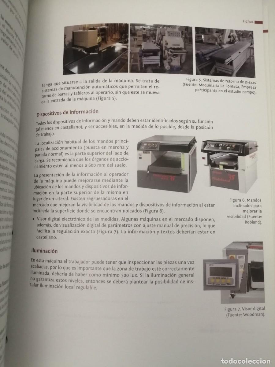 Libros de segunda mano: ERGOMAD. Manual de Ergonom&iacute;a para M&aacute;quinas del Sector de Transformados de Madera - Foto 7