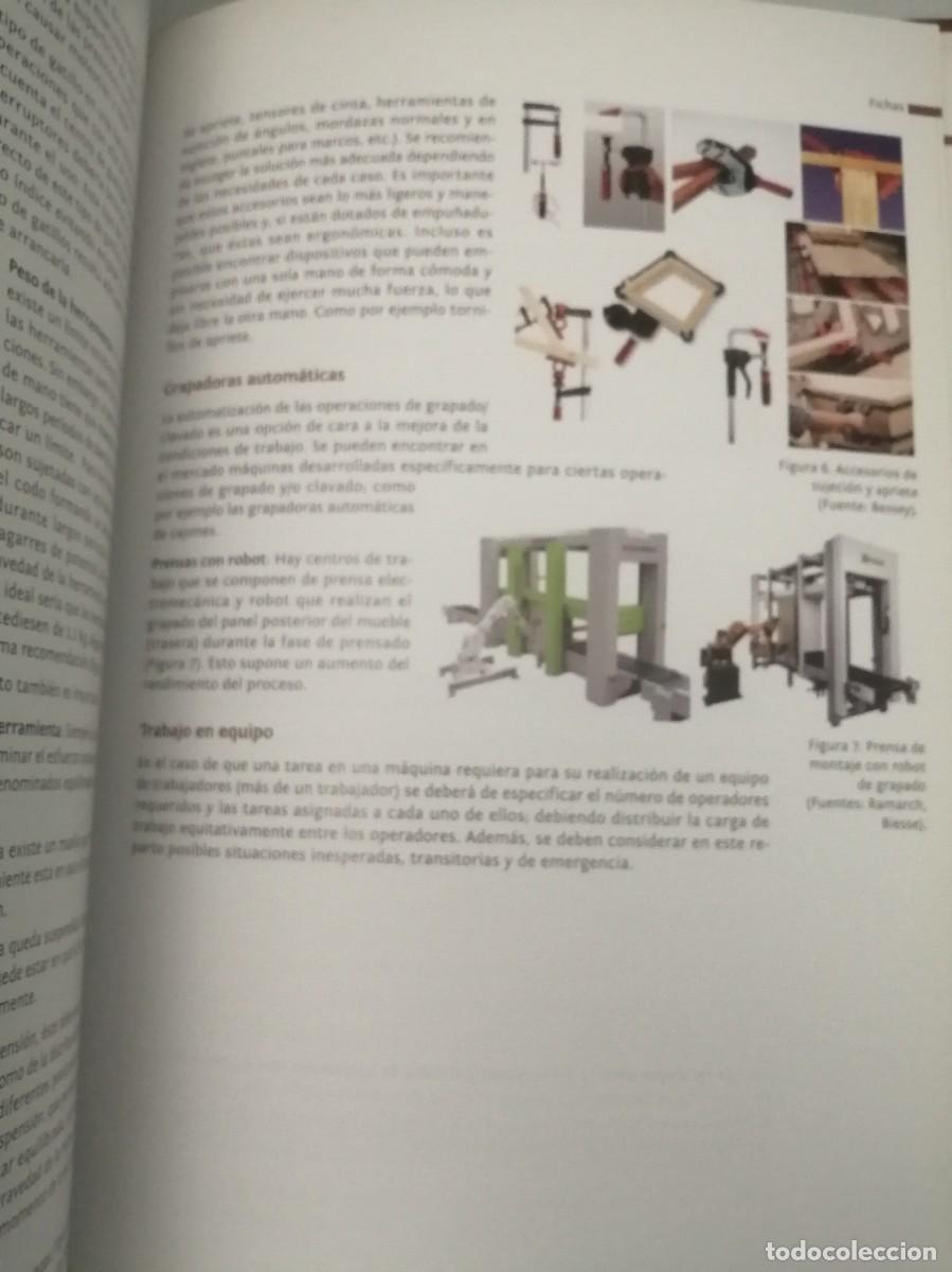 Libros de segunda mano: ERGOMAD. Manual de Ergonom&iacute;a para M&aacute;quinas del Sector de Transformados de Madera - Foto 8
