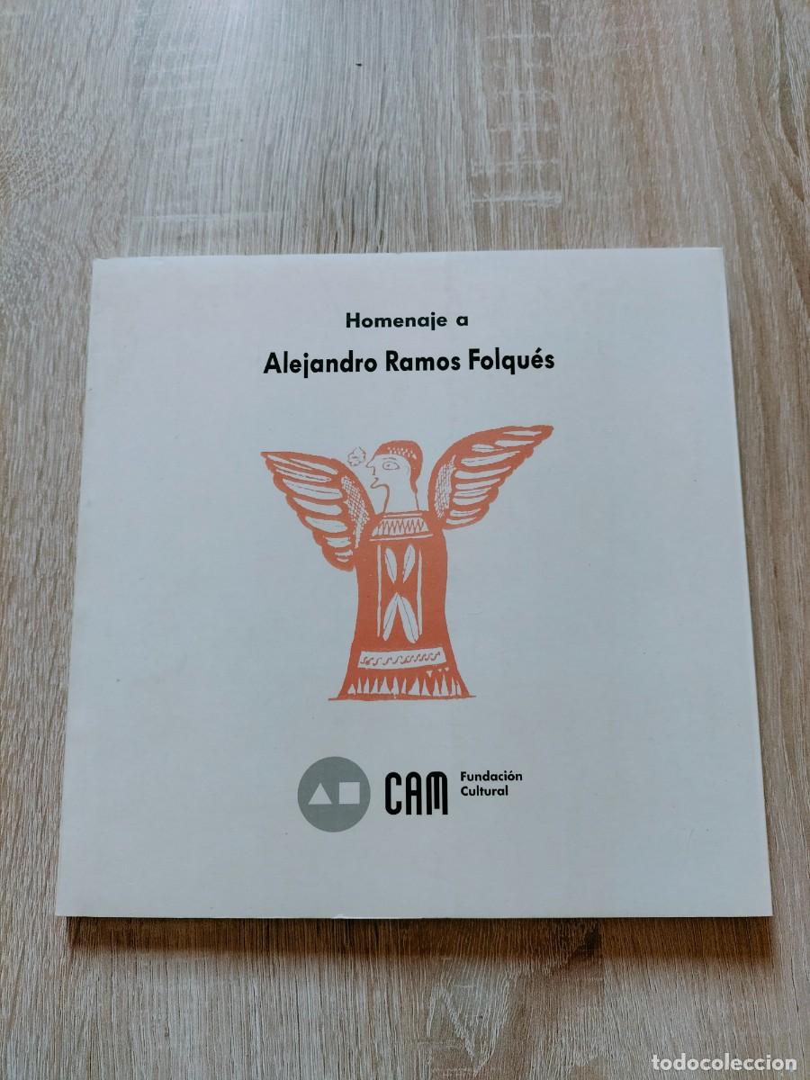 Libros de segunda mano: Homenaje a Alejandro Ramos Folqu&eacute;s. CAM - Foto 1