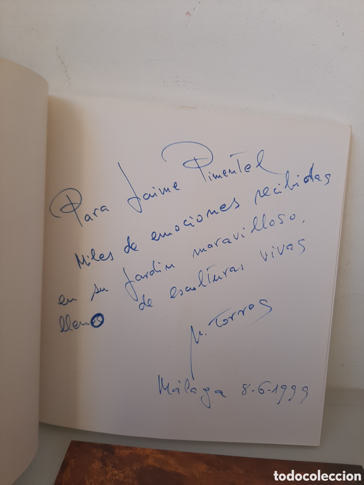 Libros de segunda mano: Cat&aacute;logo del Escultor Manuel Torres. - Foto 2