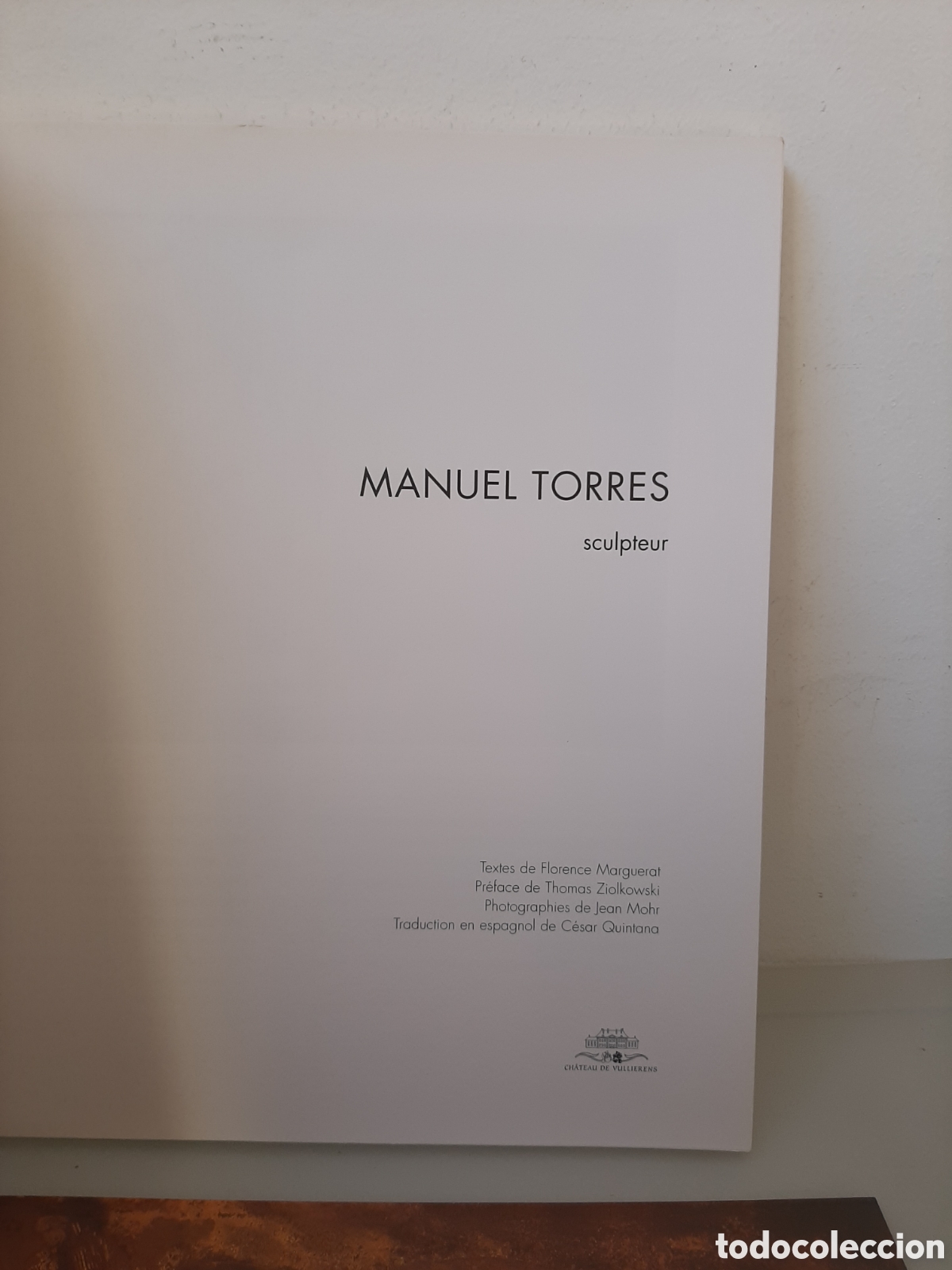 Libros de segunda mano: Cat&aacute;logo del Escultor Manuel Torres. - Foto 3